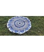Round Mandala Flore Pillow Cushion 32&quot; Seating Throw Cover Hippie Decora... - $14.99