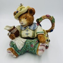 Fitz and Floyd Somerset Bear with Bees Jar Pot of Honey Pitcher Serveware - £71.54 GBP