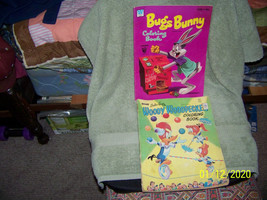 lot of {2} vintage coloring books   {bugs bunny,woody woodpecker} - £6.77 GBP