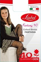 Tights Den 40 Money Fantasy From Baby Girl IN Nylon LIABEL 4030 Girl - $2.07