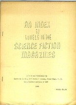 An Index to Novels in the Science Fiction Magazines 1962 Gerry de la Roe - $148.35