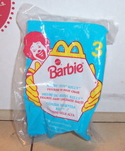 1998 Mcdonalds Happy Meal Toy Barbie #3 Eatn&#39; Fun Kelly MIP - £11.48 GBP