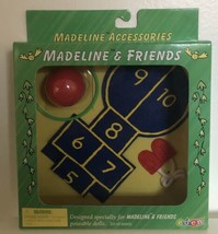 Madeline &amp; Friends Doll Games Set Hopscotch Jump Rope Hula Hoop Ball CLEARANCE - $9.95