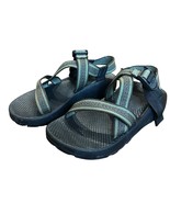 CHACO WOMEN&#39;S Z/CLOUD CUSHIONED GORPCORE HIKING WATER SANDALS GREEN SZ 9... - $18.68