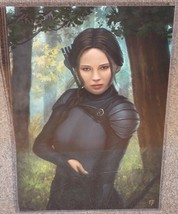 Hunger Games Katniss Everdeen Glossy Art Print 11 x 17 In Hard Plastic Sleeve - $24.99