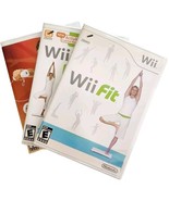 Wii Nintendo Video Games Lot Of 3 Wii Fit Plus Active Exercise w/ Manual... - $41.01 CAD