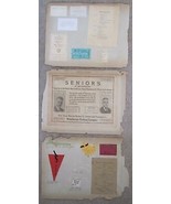 3 1910s Ohio Wesleyan University Scrapbook Pages Event Tickets, Pennant,... - €42,97 EUR