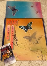 Ann Wilson Heart Dog &amp; Butterfly Record Album Signed Auto Jsa - £233.70 GBP