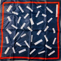 RETRO Presidents Scarf Vintage 1776-1976. Red White Blue Square Acetate - $17.82