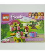 Lego Friends 3934 Mia&#39;s Puppy House Building Instruction Manual Only - £1.97 GBP