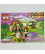 Lego Friends 3934 Mia&#39;s Puppy House Building Instruction Manual Only - £1.88 GBP