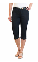 NEW Gloria Vanderbilt Ladies’ Anita Belted Capri - Womens capri - $139.02 MXN