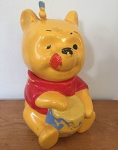 Vintage 1970s Walt Disney Winnie The Pooh Bear With Honey Pot Ceramic Co... - £111.76 GBP