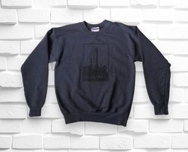 Vintage 90’s Alcatraz Crewneck Sweatshirt Hanes Ultimate Small - £17.05 GBP