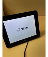 Robin 8" Digital Day Clock (2020) Alarms and Calendar Black Speaks The Time - $32.99