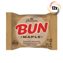 12x Buns Pearson&#39;s Maple Milk Chocolate &amp; Roasted Peanuts Nougat Buns | ... - £20.61 GBP