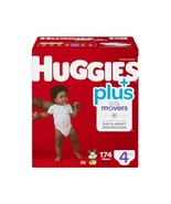 Huggies Plus Diapers, Size 4, 174 Count - $96.32 CAD