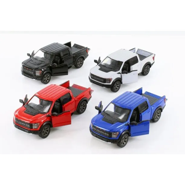 New Diecast 5&quot; 2022 Ford F-150 Raptor Truck 1:46 Diecast Model Toy Set - $55.96