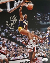 Byron Scott Autograph Signed 8x10 Dunk Photo L.A. Lakers Jsa Witnessed WA339293 - £55.07 GBP