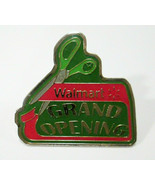 Walmart Grand Opening Ribbon Cutting Enamel Pin Green Red 2009 - £11.79 GBP