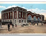New York Central Railroad Statiion Rochester NY WB Postcard W19 - $2.92