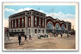 New York Central Railroad Statiion Rochester NY WB Postcard W19 - £2.30 GBP