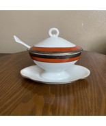 *Rear*Richard Ginori Condiment Serving Dish With Lid &amp; Ladle Spoon￼ - $14.95