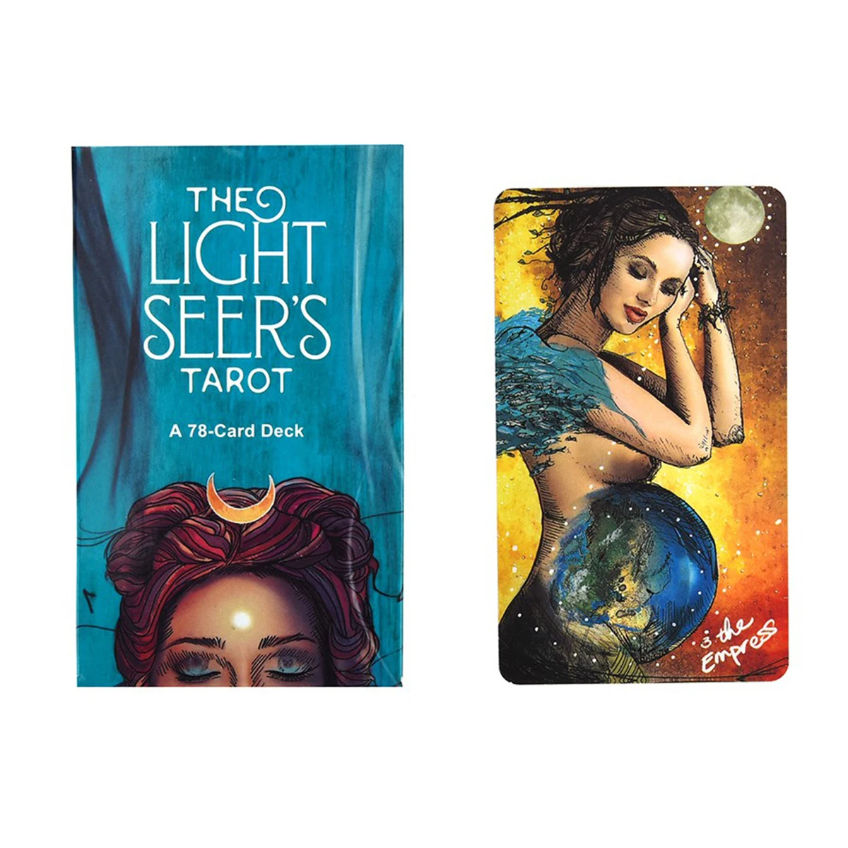 78pcs/set-Light Seers Tarot cards the board game tarot card - £9.20 GBP
