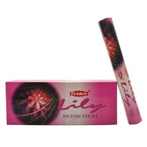 Tridev Incense Sticks Lily Fragrance Masala Agarbatti Scent Meditation 120 Stick - £14.54 GBP