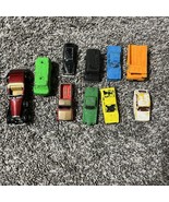 Lot Of 10 Damaged Painted Vintage Diecast Cars Hotwheels Matchbox Etc - €10,78 EUR