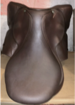 Antares Close Contact Jumping Saddle Full Premium Calf Rare 3A Flap 17" - $2,100.00