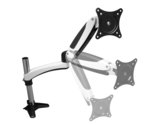 SIIG Premium Aluminum Dual Monitor Stand - 2 Monitors 13&quot; to 27&quot; Up To 1... - $139.26