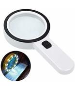 Magnifying Glass with Light, 30X Large Handheld Magnifying Glass 12 LED ... - $279.22 MXN