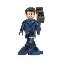 Mr Fantastic Marvel Fantastic Four Superheroes Lego Compatible Minifigure Bricks - £2.39 GBP