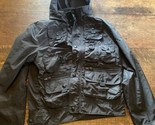 Women’s Jack And Jones Tactical jacket  Black Medium, Nwot 100% Nylon Wa... - $54.45