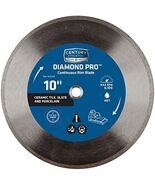 Century Drill &amp; Tool 75459 Diamond Continuous Rim Blade, 10&quot; - $1,174.34 MXN