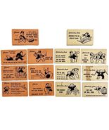 Monopoly Game Pieces Antique Lot Of 30 Community Chest Chance Cards 1940... - $556.66 MXN