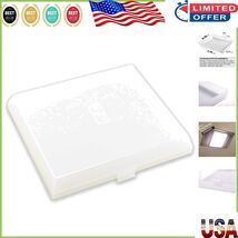 8x7 Premium Heavy Plastic Bathroom Vent Fan Light Cover - Easy Installation - $26.46 CAD