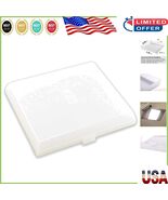 8x7 Premium Heavy Plastic Bathroom Vent Fan Light Cover - Easy Installation - $26.46 CAD