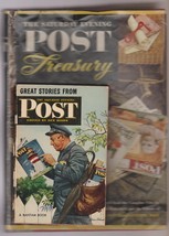 Saturday Evening Post Treasury &amp; Stories 2 books 1sts hardback/paperback - £18.87 GBP