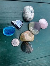 Assorted Tumbled Stones 100 grams  Lot752 - £7.01 GBP