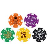 Golf Ball Marker Poker Chips, 5 chips (11.5 gram chips) - £10.57 GBP
