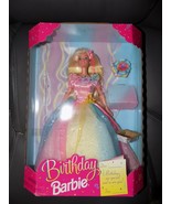 1997 RARE Birthday Barbie Doll W/  Rainbow Shimmer Dress 18224 NEW - £48.79 GBP