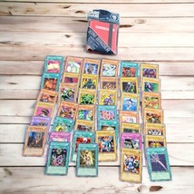 Mixed Lot of 40 VTG Yugioh Cards (1996) W Cardguard  Random Cards &amp; GUARD Color - £5.41 GBP