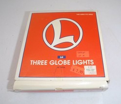 Lionel # 64 Globe Street Lamps 6-12926 - $14.98