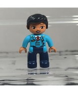 Lego Duplo Girl Woman Female Airline Pilot Outfit Pants Figure Replacement - $4.94