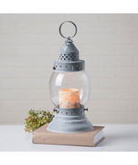New Carriage Lantern in  Weathered Tin and Glass - SALE - €32,96 EUR