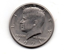 1971 D Kennedy Halfdollar - $8.99