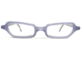 Vintage la Eyeworks Eyeglasses Frames NIFTY 324 Clear Purple Geometric 45-20-135 - £59.94 GBP