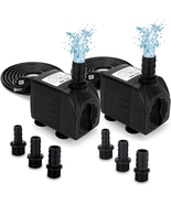 Submersible Pump 30W Ultra Quiet Fountain Water With 7.2 Ft High Lift 2 ... - £34.03 GBP